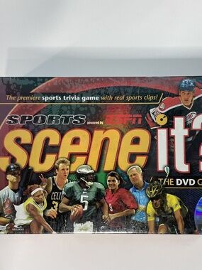 Scene It- Sports by ESPN - The DVD Game Sports Trivia - Brand New Sealed - 2005